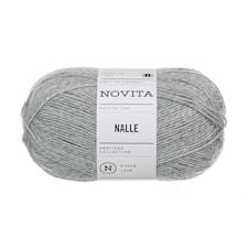 Nalle Garn Ullmix 100 g Sten 043 Novita