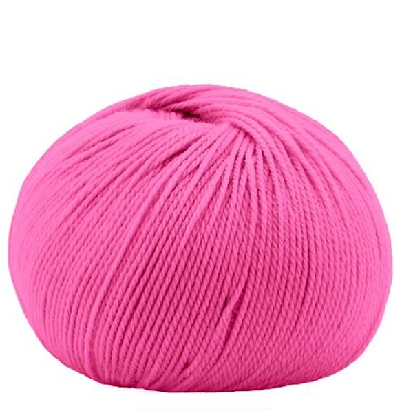 Vip merino/kasjmir garn 50 gr FUXIA/FIESSO Lana Gatto