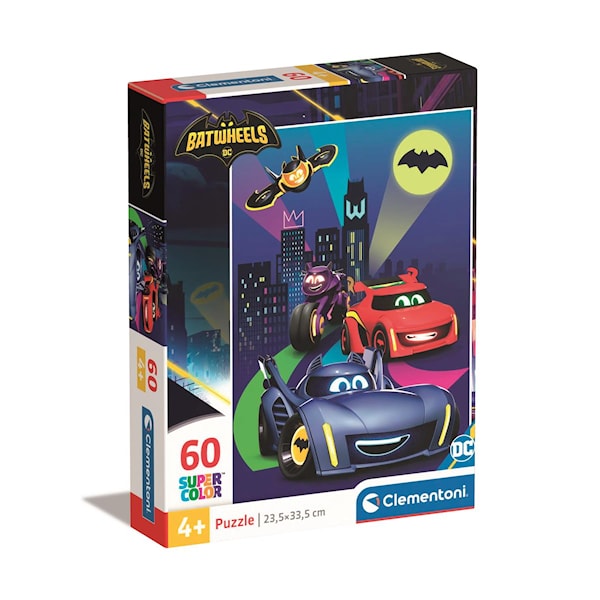 Pussel 60 bitar Batwheels, Clementoni