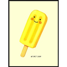 Mr Sweet Lemon Icecream PosterA4
