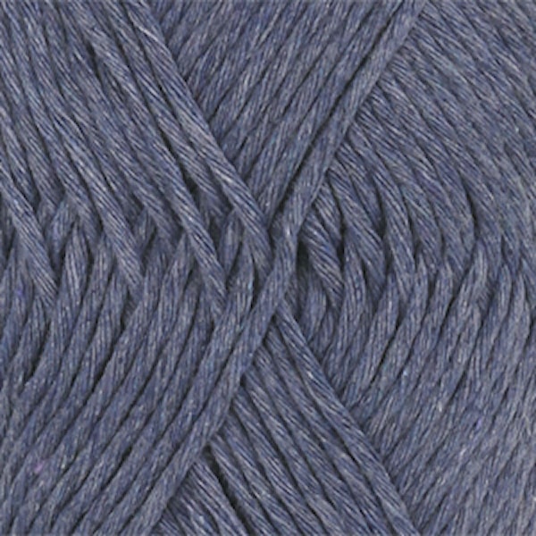 Drops, Cotton Light Uni Colour, Garn, Bomullmiks, 50 g, Jeansblå 26