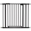 Grind Close´n Stop Safety Gate + 9cm förlängning, Charcoal, Hauck