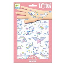 Tatuering Unicorns, Djeco