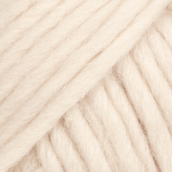 Snow (Eskimo) Uni Colour Ullgarn 50 g marshmallow (102) Drops
