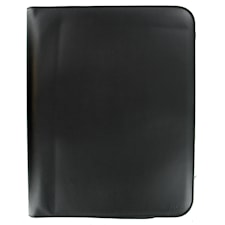 Metropol A4 Konferensmapp med dragkedja Svart Filofax