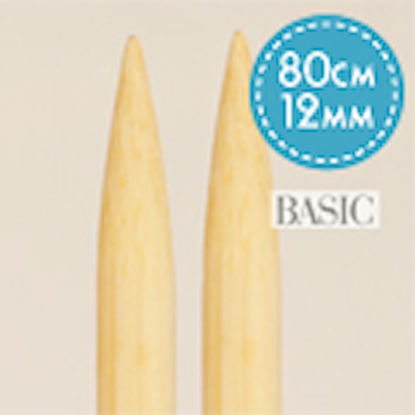 Rundpinner Basic Bjørk 80 cm Drops