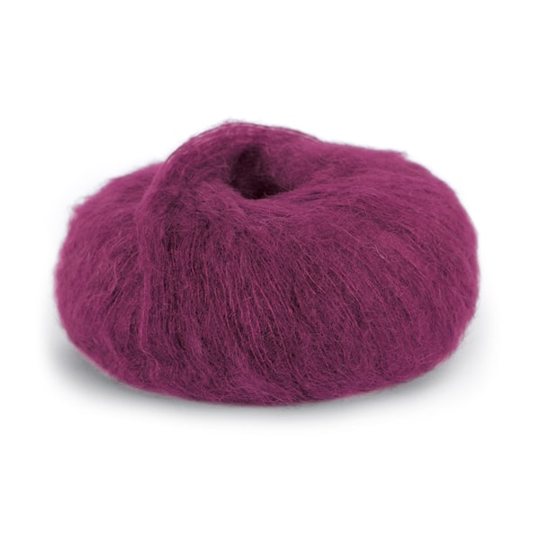 Dale Garn Erle Silk Mohair Mix 50 g Rødlilla 9035