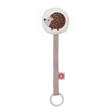 Bubble brown hedgehog soother holder, Franck & Fischer