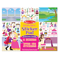 Klistermärkesbok Prinsessans slott Melissa & Doug