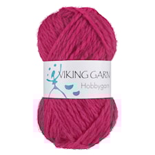 Hobbygarn 50 g Stark rosa 963 Viking Garn