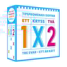 1X2 - Tip-kävely sohvalla Kylskåpspoesi (SE)