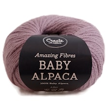 Adlibris Baby Alpaca, 50 g, Lilac A253