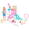 Barbie Stacie Puppy Playground -Leikkisetti