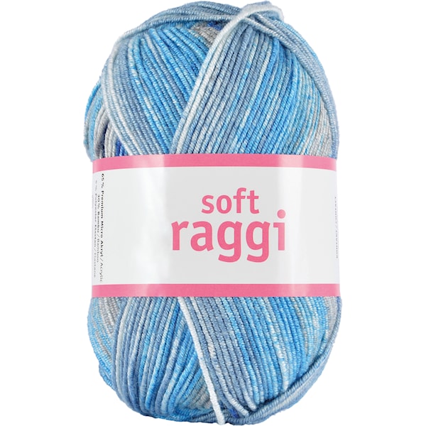 Soft Raggi 100g Sky Print