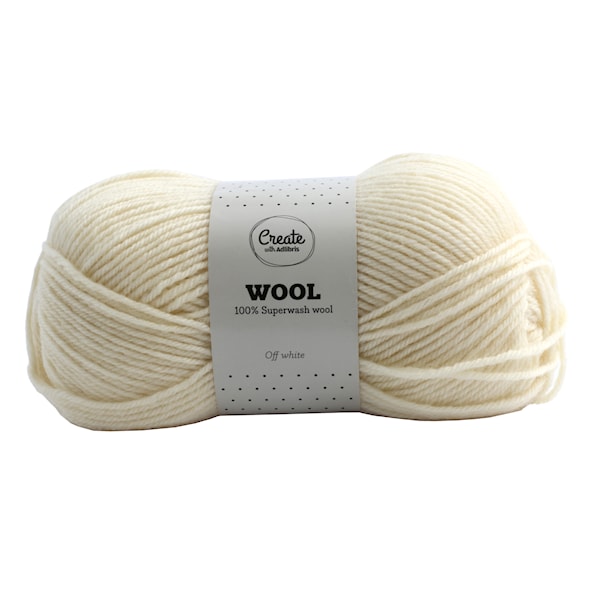 Adlibris Ullgarn 100g Off White A001