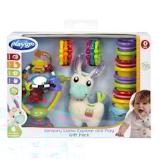 Playgro Sensory Llama Explore and Play Gift Pack