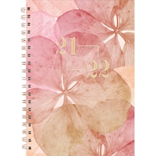 Studentkalender A5 21/22 blomst GRIEG
