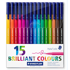 STAEDTLER Triplus® Color Värikynä 15 kpl