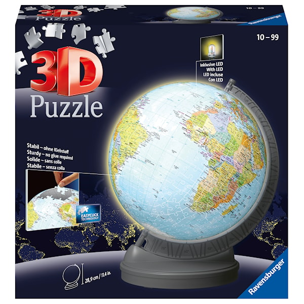 Globe With Light, Pussel 540 bitar, Ravensburger