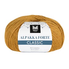 Alpakka Forte Classic 50 g Maisgul melert Dale Garn