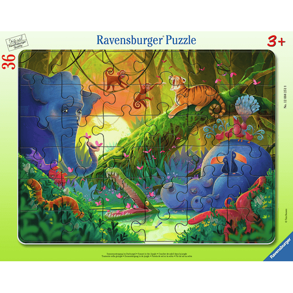 Jungle Barnpussel 30-48 Bitar Ravensburger