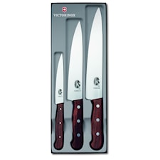 Victorinox Knivset 3-delar Rosenträ Handtag