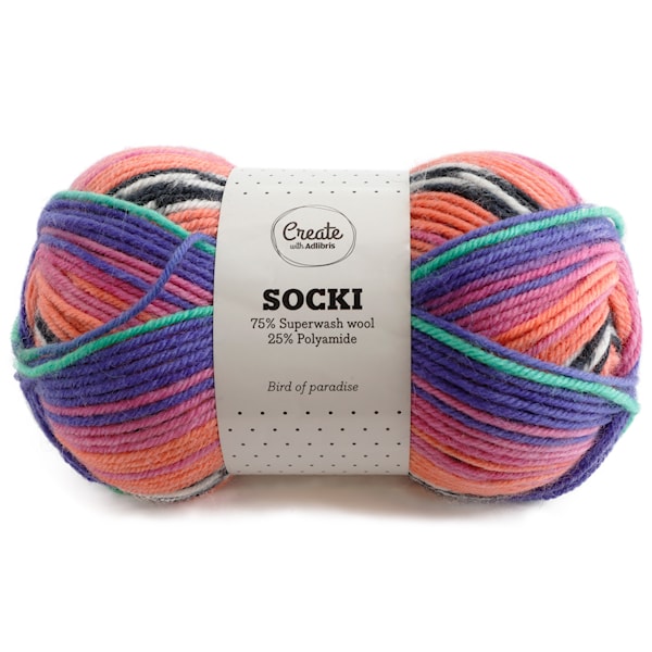 Adlibris Socki 100g Bird of Paradise B045