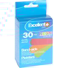 Laastari Vesitiivis 30 kpl Neon