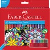 Fargeblyanter i etui 60 stk Faber-Castell