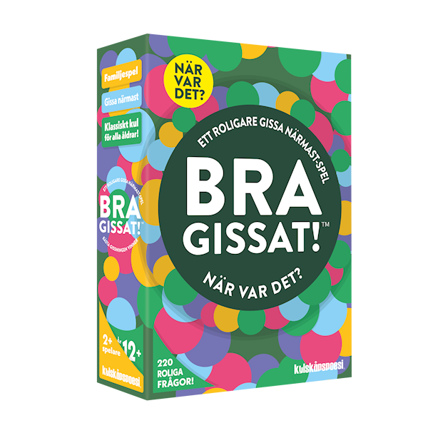 Bra gissat NÄR VAR DET SE)