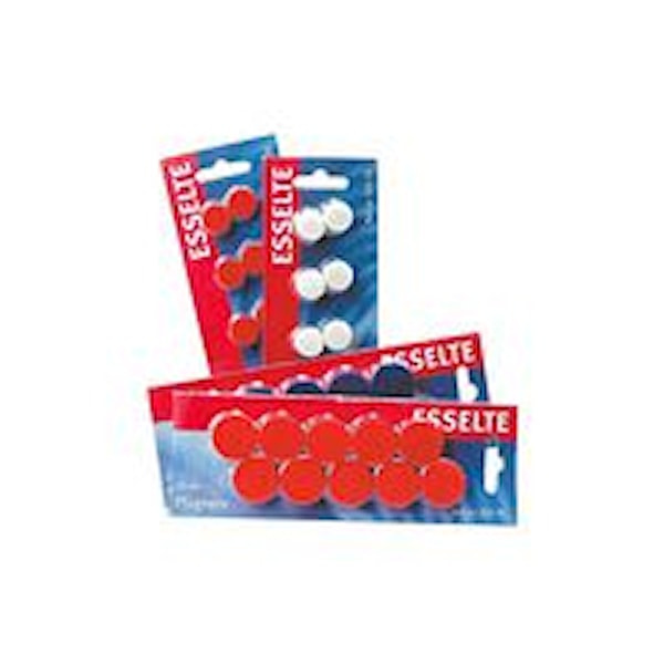 Magnet 16 mm Vit 10 st