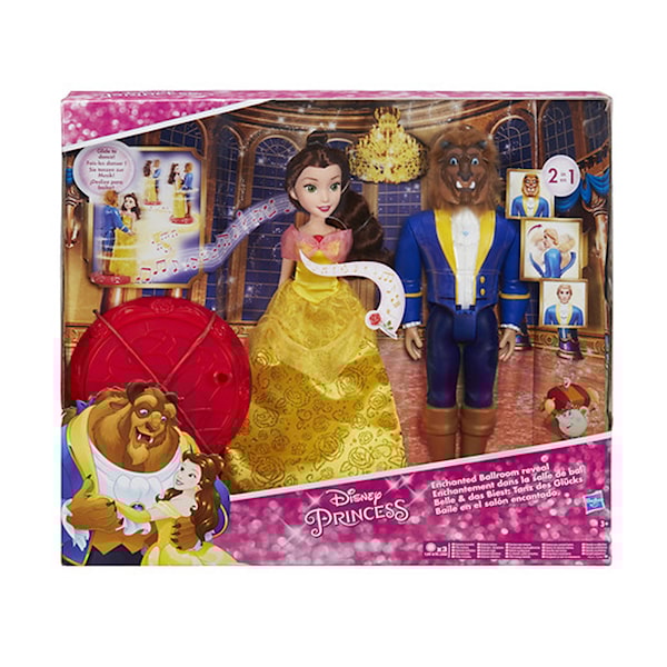 Disney Princess Belle And Beast Transformation - dockor & tillbehör Disney Princess Belle And Beast Transformation - dockor & tillbehör