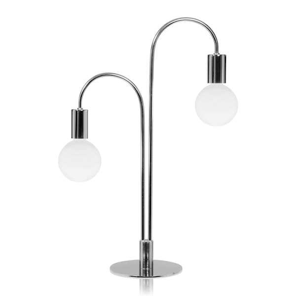 Globen Lighting Grace Bordslampa B 35 D 18 H 56 cm Krom Globen Lighting AB Globen Lighting Grace Bordslampa B 35 D 18 H 56 cm Krom Globen Lighting AB