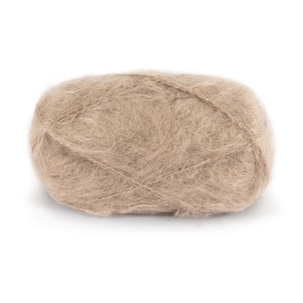 Dale Garn Line Langmo Påfugl Mohair Mix 50 g beige 3041