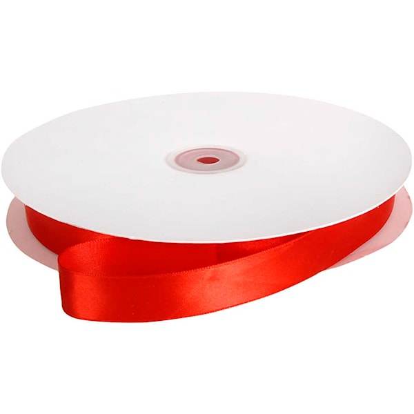 Sidenband 20 mm x 100 m Röd