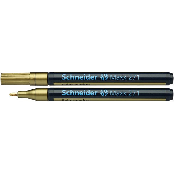 Schneider Maxx 271 Paintmarker Guldpenna 1-2mm rund spets