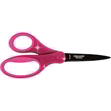 Barnsax, L: 17 cm, B: 7 cm, rosa, glitter, 1st.