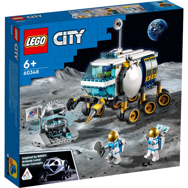Månbil LEGO® City Space Port (60348) online | Adlibris