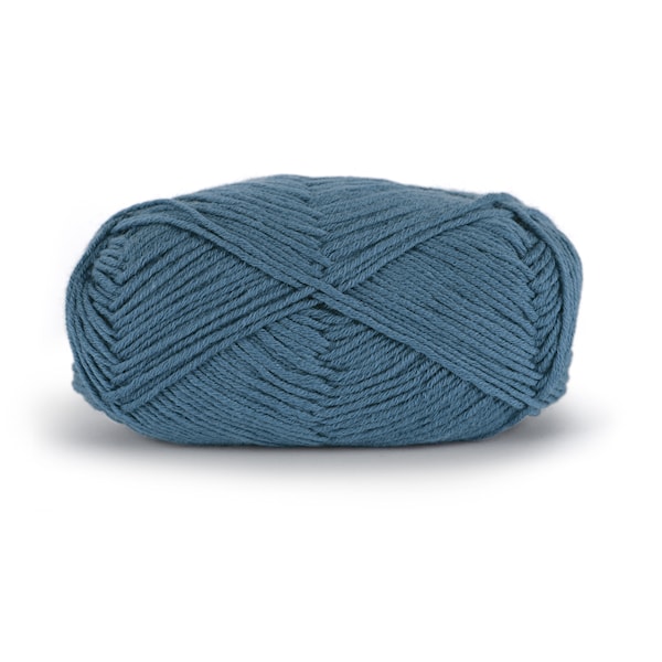 Dale Garn Lille Lerke Ull Bomull Mix 50 g Denimblå 8105