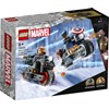 Black Widow ja Captain America moottoripyörineen LEGO®  Super Heroes (76260)