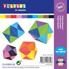 Origamipapir 10 farger 15 x 15 cm 70 g 500 ark Playbox