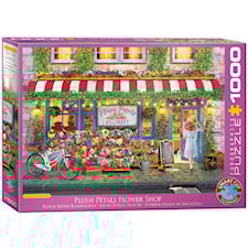 Plush Petals Florist, Pussel, 1000 bitar, Eurographics