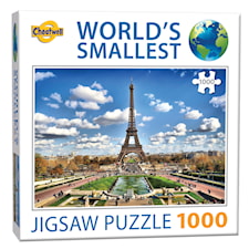 Världens minsta pussel 1000 bitar Eiffel Tower