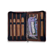 Strømpepinner  - sett Björk Deluxe (8 st, 15 & 20 cm) Järbo