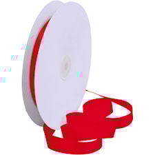 Satinband Röd 15 mm x 50 m/1 rulle