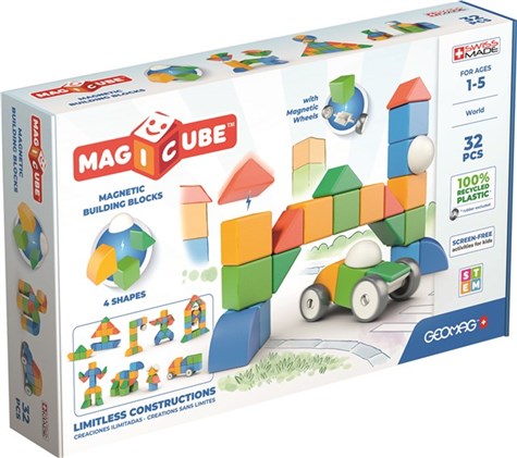 Geomag Magicube 4 Shapes Recycled World 32 osaa