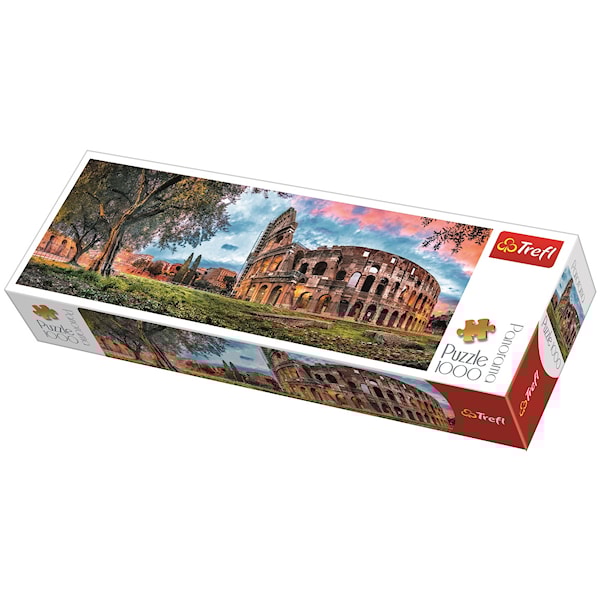 Panorama-puslespill, Colosseum, 1000 brikker, Trefl