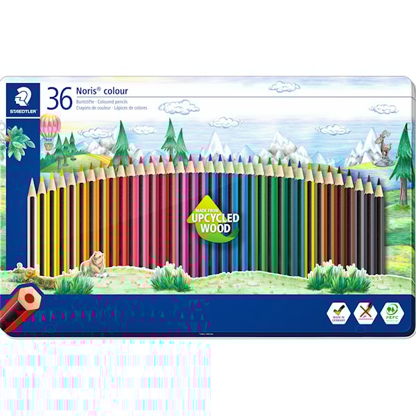 Staedtler Col. pencil Noris c. 36pc 100% PEFC