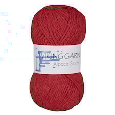 Alpaca Storm Garn Alpackamix 50 g Mörkröd 550 Viking Garn