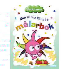 Målarbok Babblarna "Min första målarbok" Kärnan